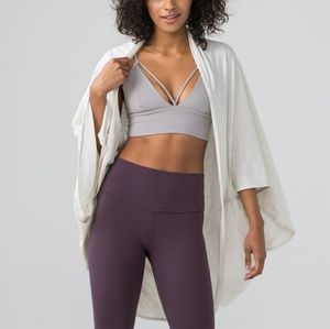 Sage scarf heathered cotton