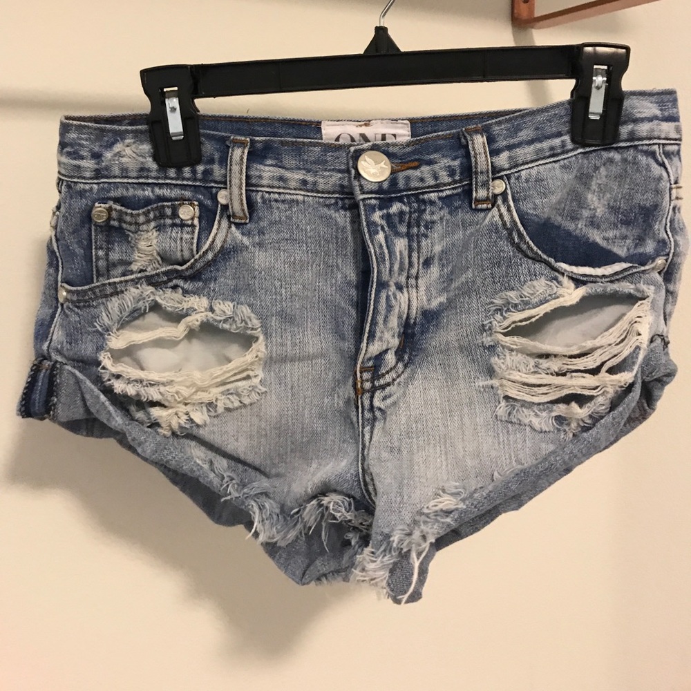 One Teaspoon Bandit Cutoff Shorts