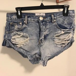 One Teaspoon Bandit Cutoff Shorts