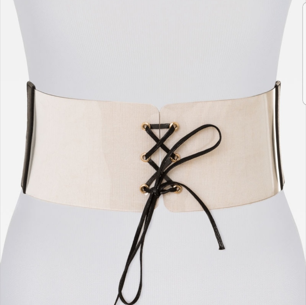 NEW Clear Lace Waist Belt