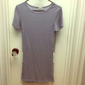 Gray/Blue Tight Dress