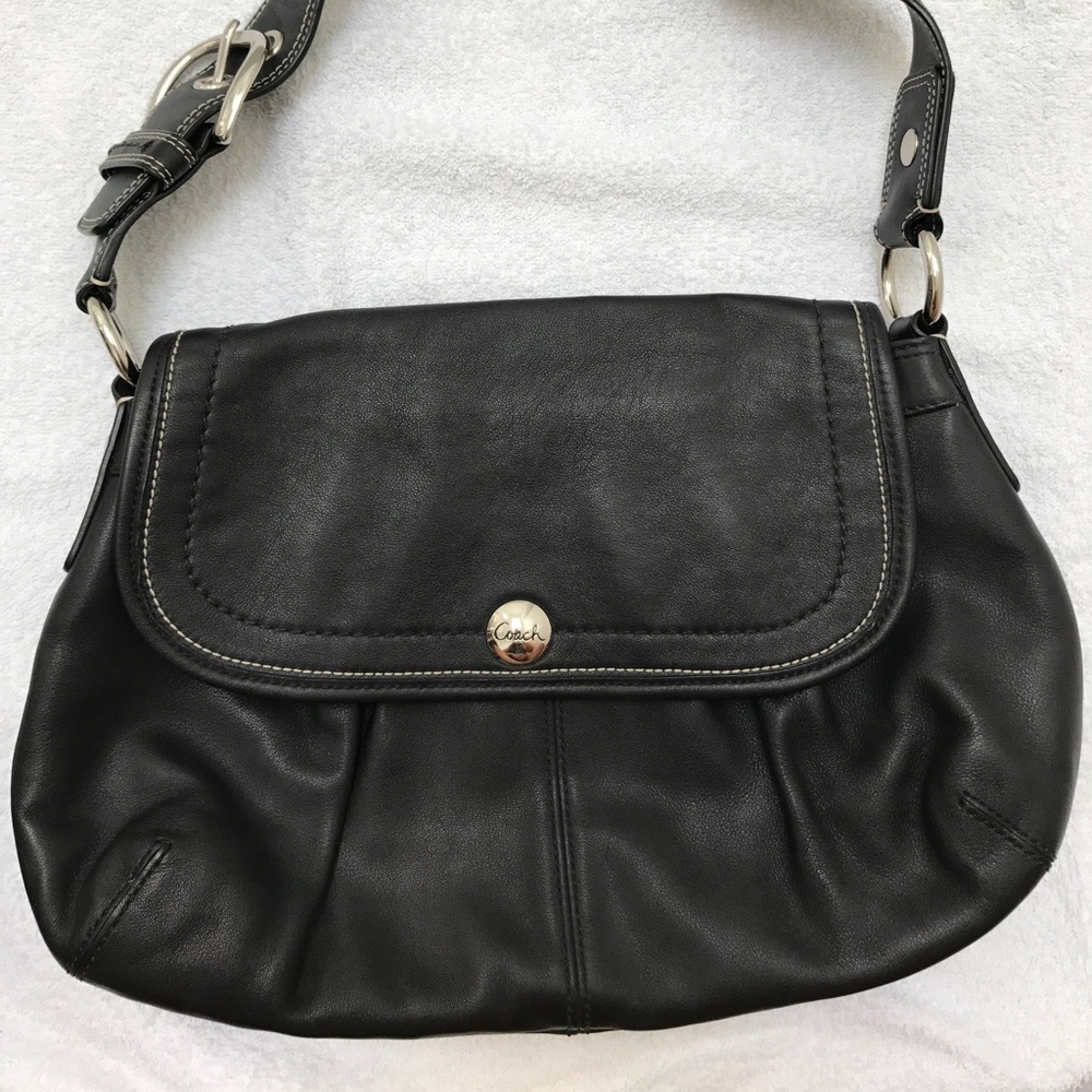 Coach Leather Shoulder Purse