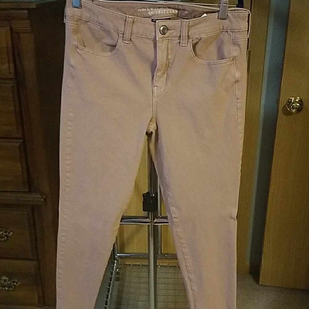 American Eagle super stretch pants.