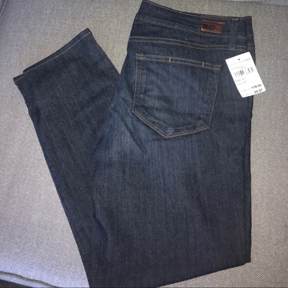 Paige peg skinny ankle jeans