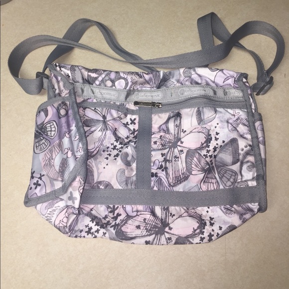 Lesportsac Handbags - LeSportSAC Crossbody Shoulder Bag Purse Butterfly