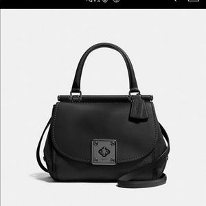 COACH Drifter Top Handle in Mixed Leathers.