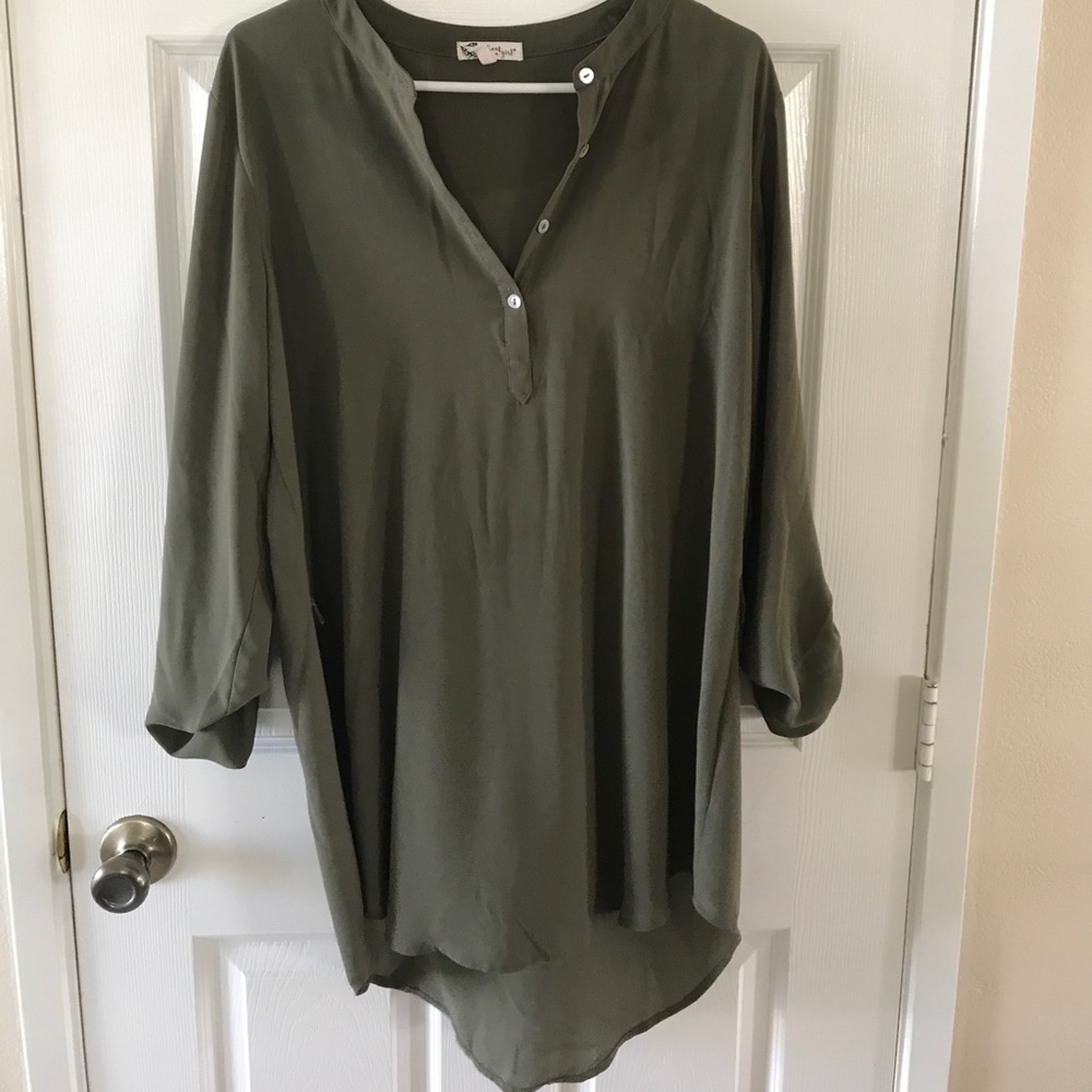 Green tunic