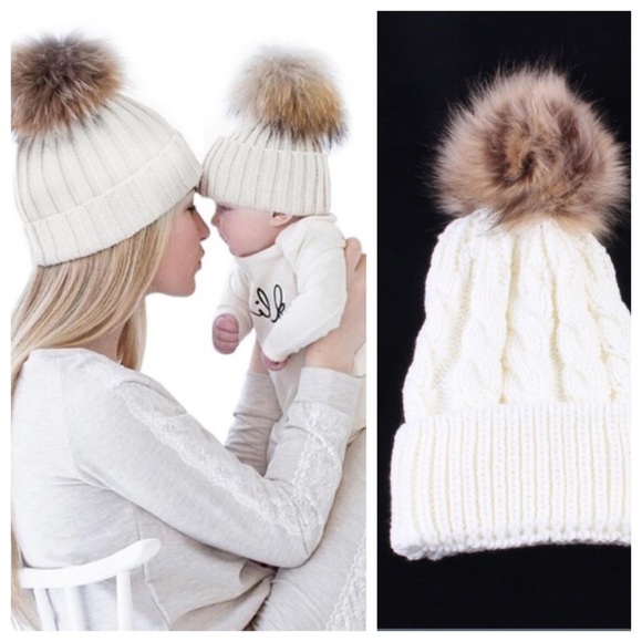 Boutique Accessories - LAST ONE! NWT Mom & Baby Knit Hats
