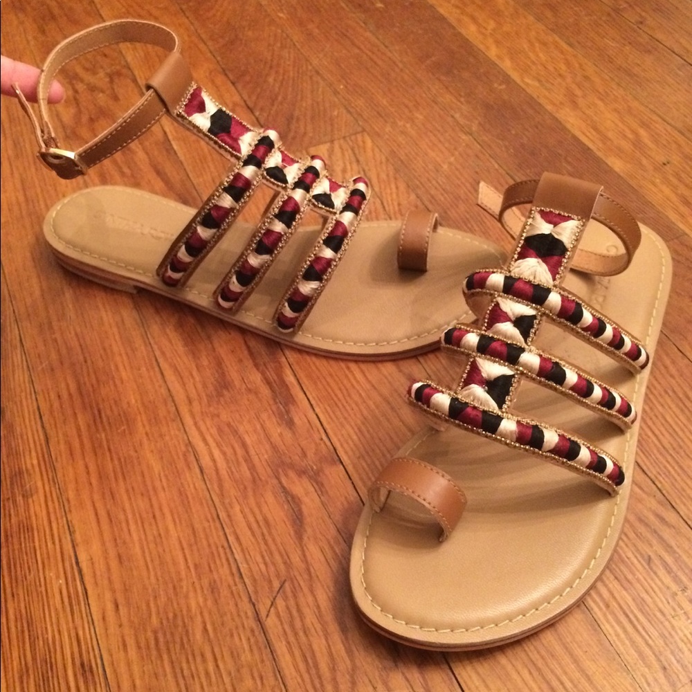 Cynthia Rowley Leather Sandals