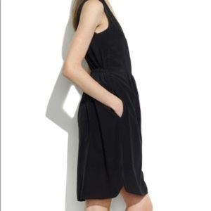 Madewell Tailored Silk Dress