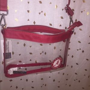Alabama Crimson Tide Clear Crossbody❤️