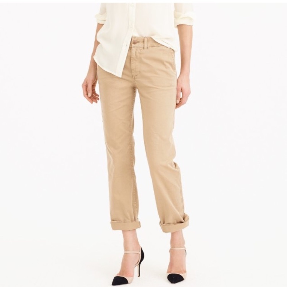 Jcrew boyfriend chinos