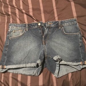 High waisted shorts
