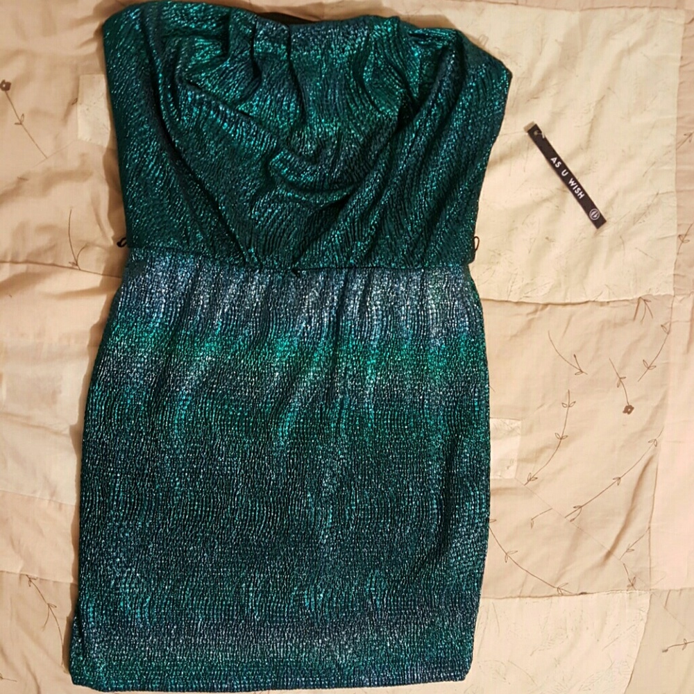 Turquoise As U Wish Dress