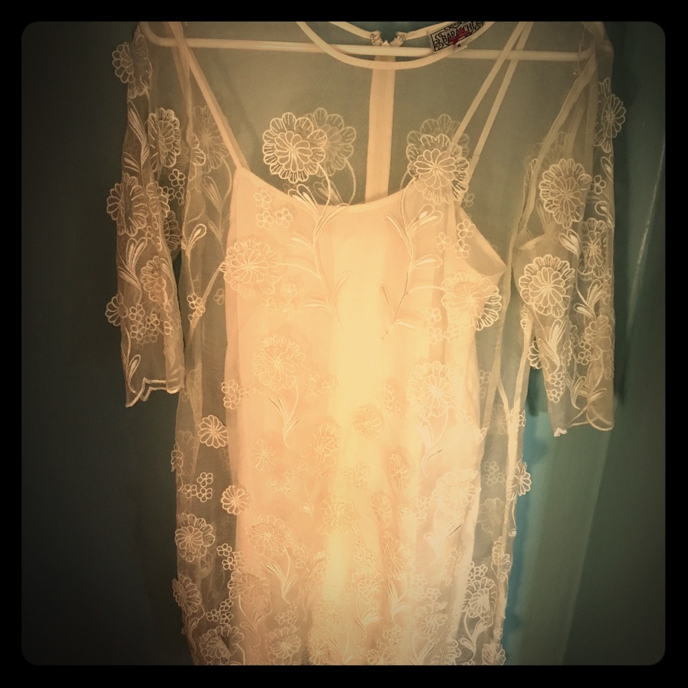 NWOT Yoana Baraschi for BHLDN lace dress with slip