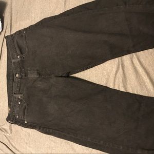 569 BLACK JEANS || LEVI W36 L34