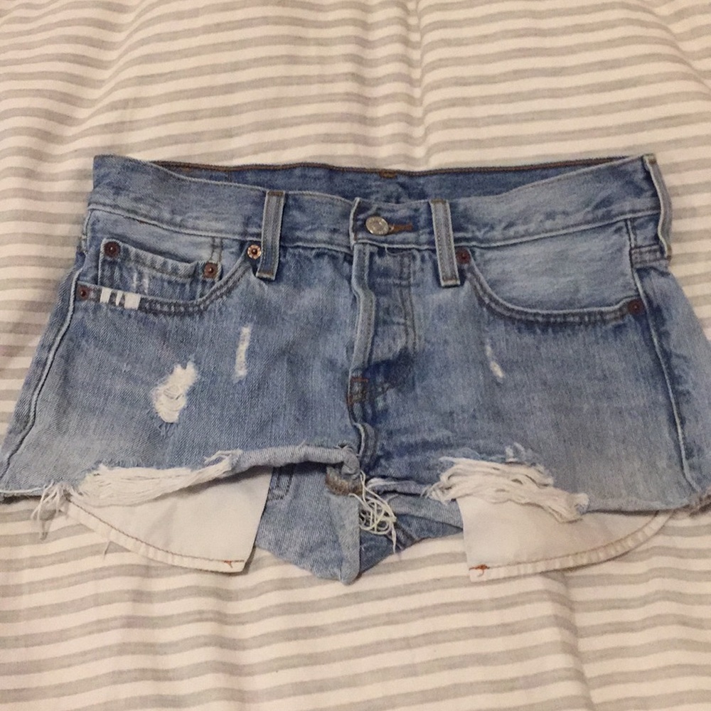 Levi's jean shorts