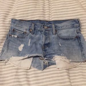 Levi's jean shorts