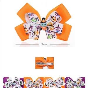 Owl-O-Ween Girls Hairbow