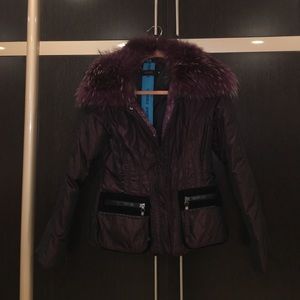 VINTAGE Authentic Versace fox fur jacket