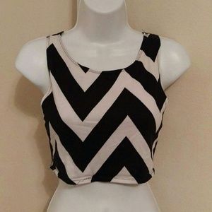 Stripe crop top