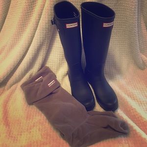 Tall Hunter boots