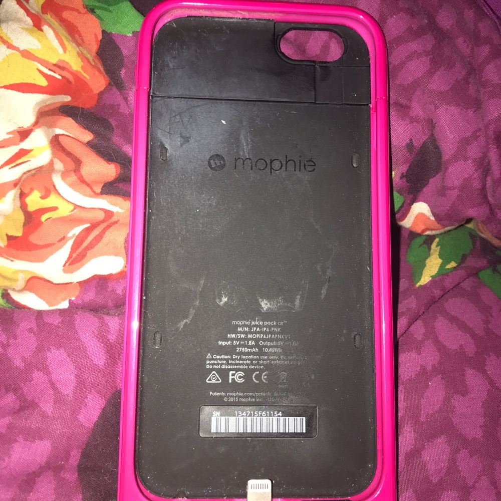 Mophie iphone6 battery case