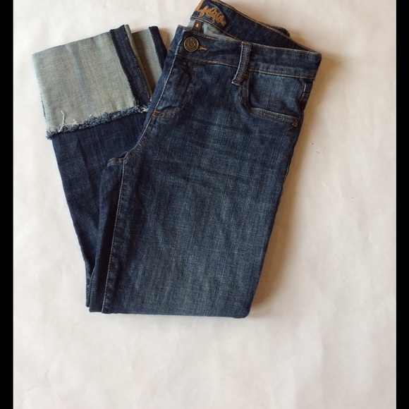 Kut Boyfriend Rolled Cuff Jeans - Picture 4 of 6