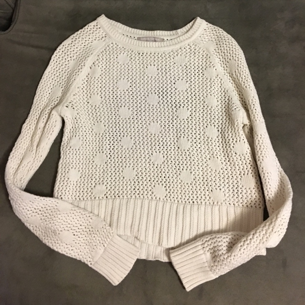 Banana Republic factory white sweater