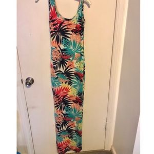 Floral maxi dress