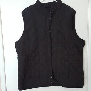 NWOT Outerwear black vest