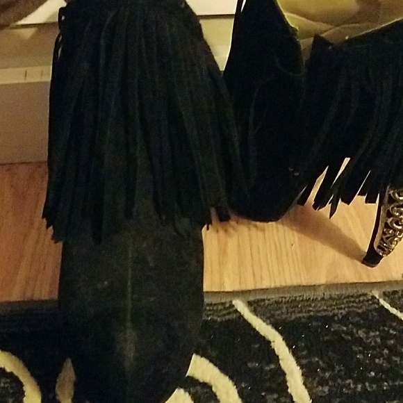 High Fashion Heeled Ankle Boots - Picture 4 of 4