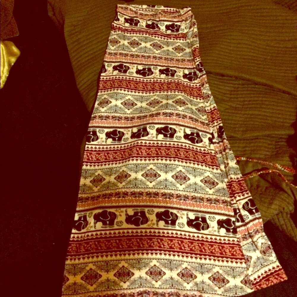 Elephant boho maxi