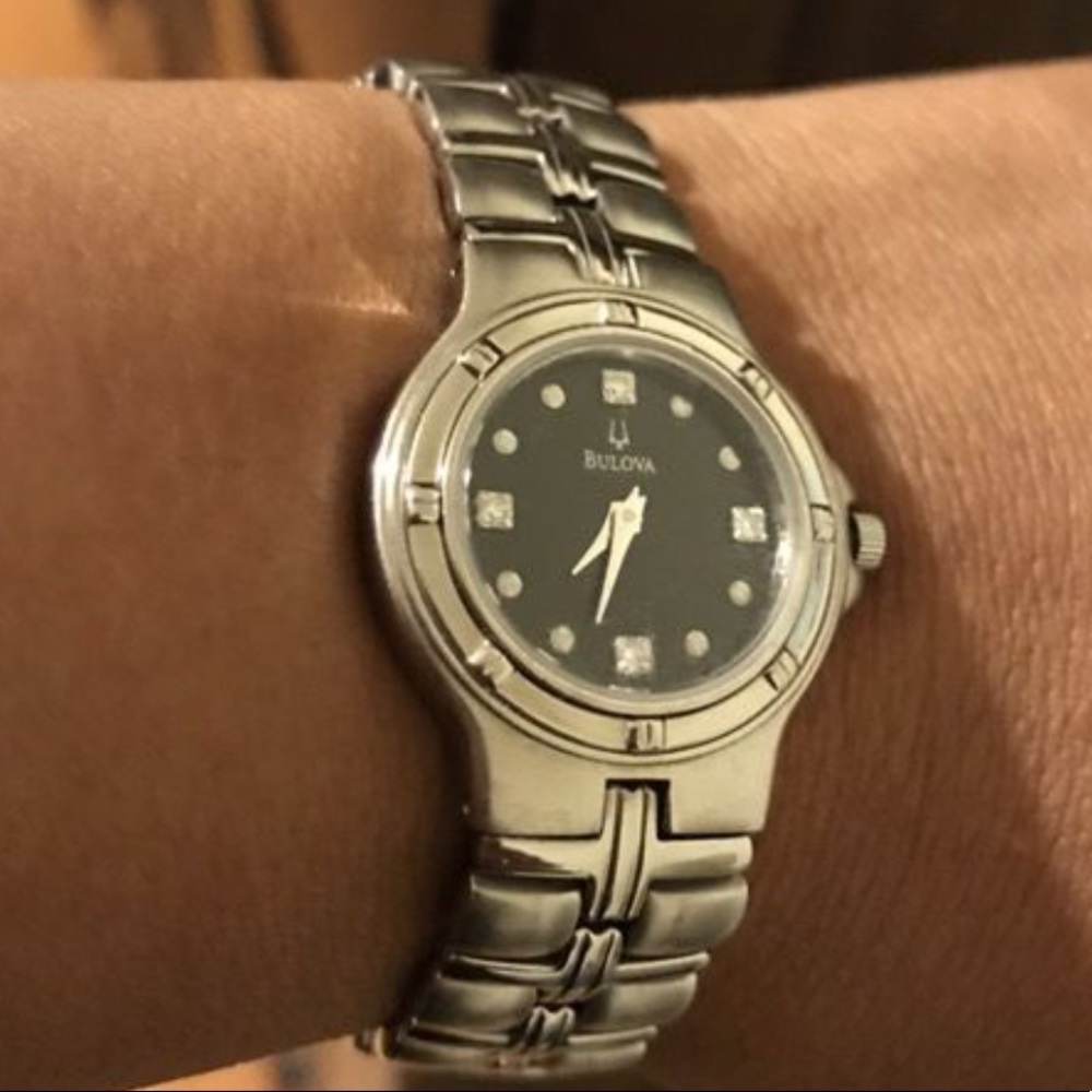 Bulova Silver watch