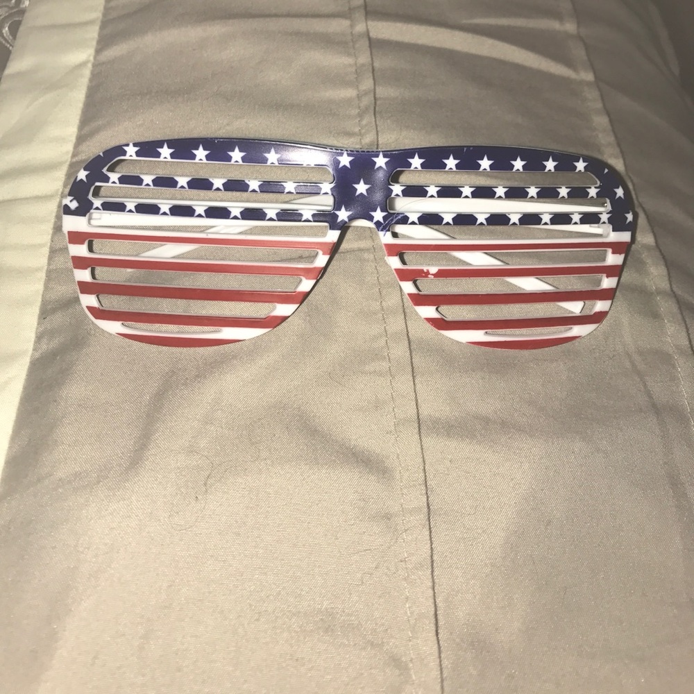American Flag silly sunglasses