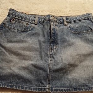 Denim Mini Skirt