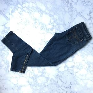 Michael Kors Skinny Jeans w/ Ankle Zipper