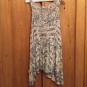 Intimately Free People Blue Floral Dress