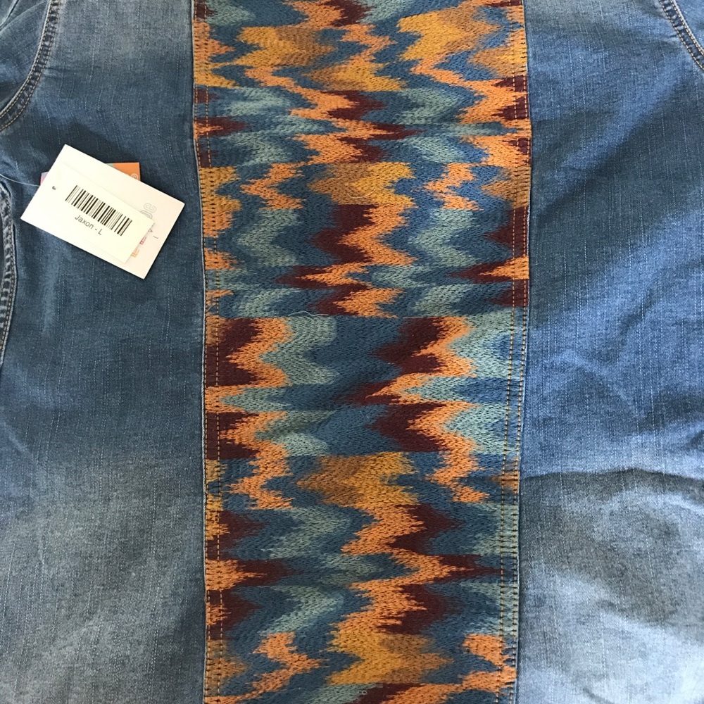 Lularoe Jaxon jean jacket!