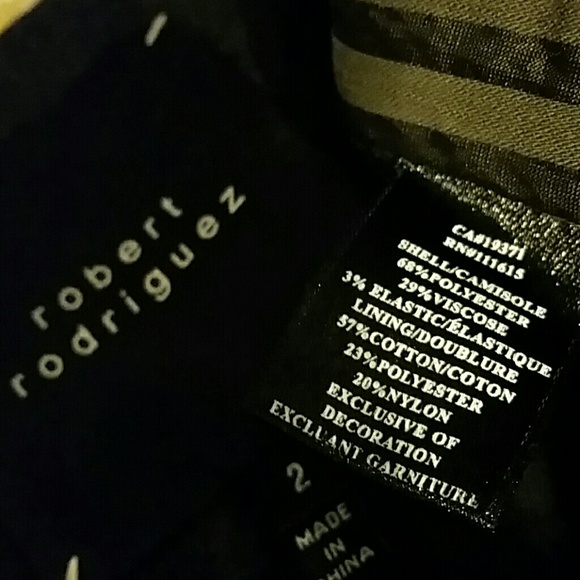 Robert Rodriguez jacket size 2 - Picture 8 of 8