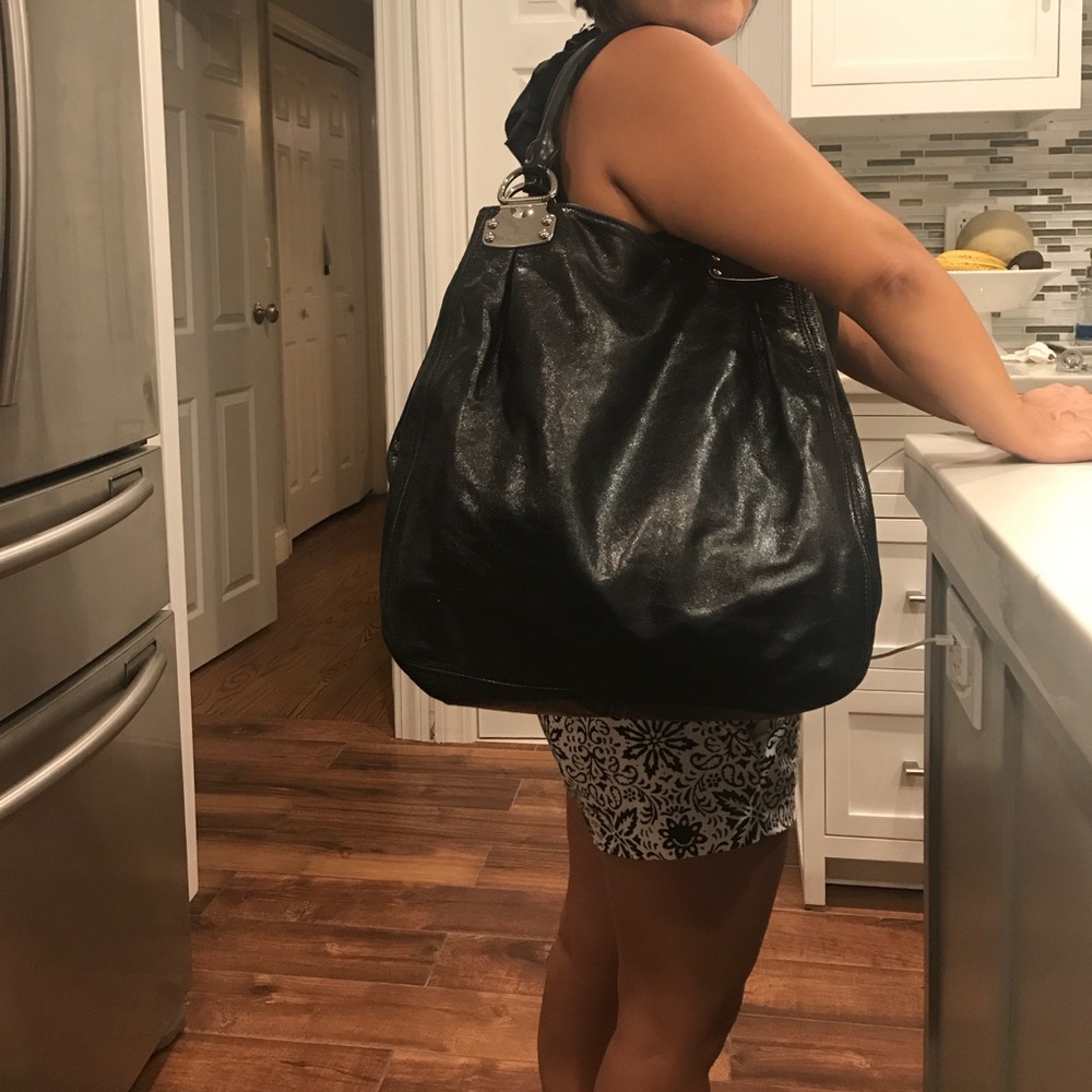 Authentic black Miu Miu tote