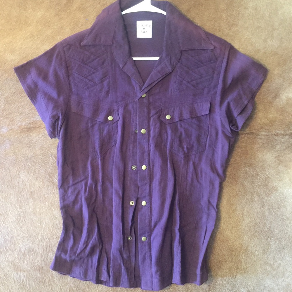 Short Sleeve Linen Shirt