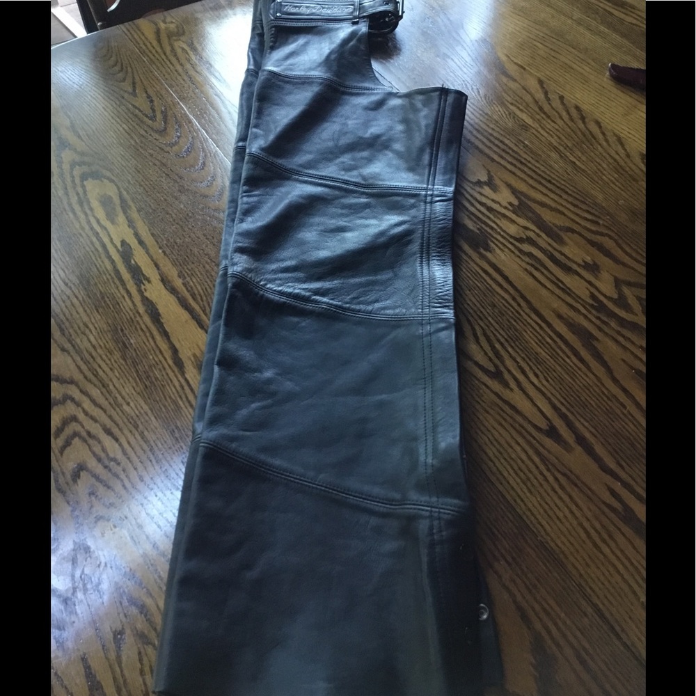 Women's Harley Davidson leather Chaps