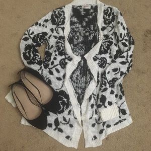 Floral cardigan