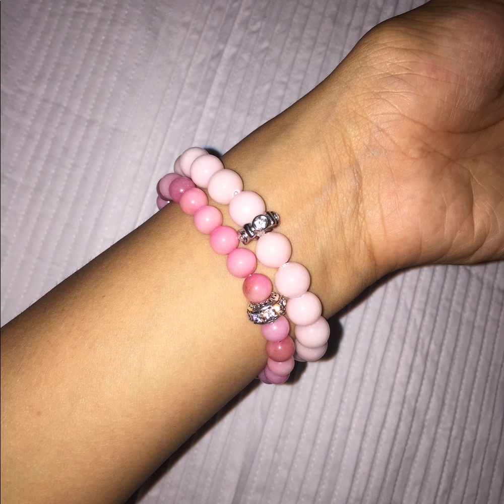 Gemstone - semiprecious stone beaded bracelets