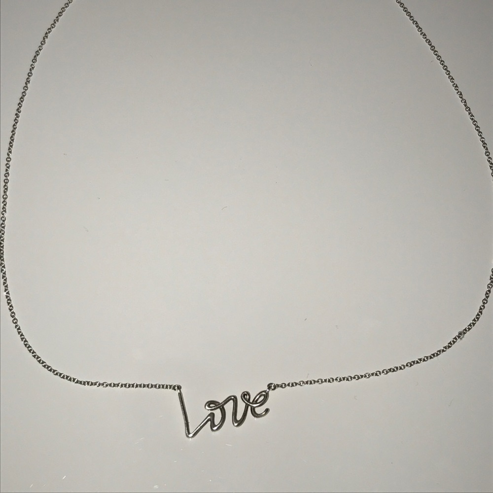 Tiffany&Co love necklace