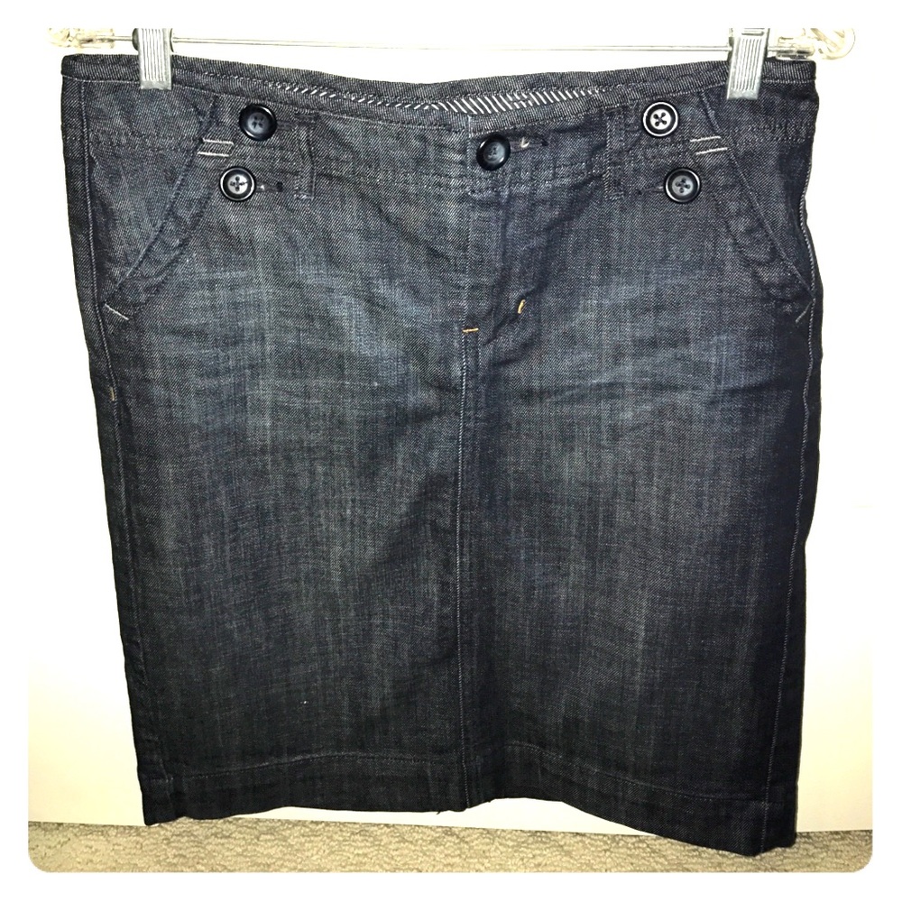The Limited Jean Skirt