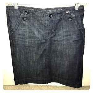 The Limited Jean Skirt