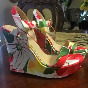 Flower High Heels