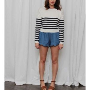 ❗️Final Price Drop❗️Navy + Cream Stripe Sweater